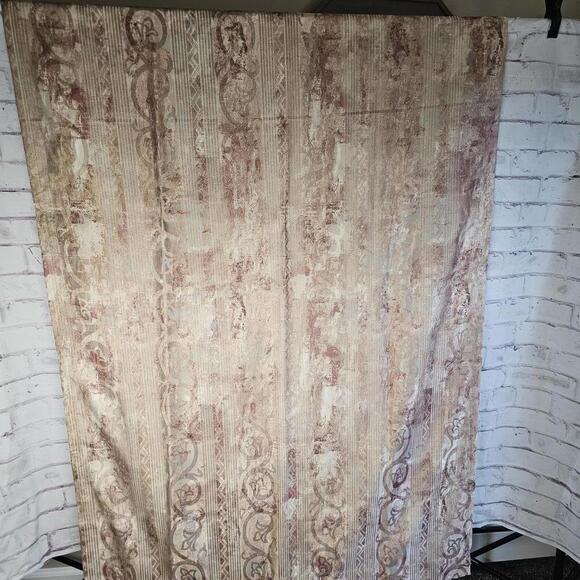 Croscill Other - Tan/Brown/Mauve Rod Pocket Curtains